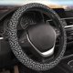 thumbnail image 5 of Balery Black Leopard Fundas elásticas antideslizantes para volante, funda protectora universal para hombre y mujer, 15 pulgadas, accesorios para coche., 5 of 6