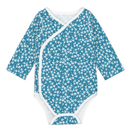 

Coaee Beautiful Floral for Soft Cotton Baby Long-Sleeve Bodysuit Girls Boys Bodysuit Romper