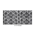 thumbnail image 5 of Better Trends 30" x 50" Rectangle Bathroom Rug, 100% Cotton, Soft, Water Absorbent, Non-Slip Bath Mat, Machine Washable, Rugs for Bathroom, Vanity, Shower, Tub – Savio Collection - Gray, 5 of 5
