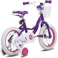 thumbnail image 6 of JOYSTAR Fairy Girls Bike for Toddlers and Kids Ages 3-5 Years Old Kids, 14 inch Wheels，Training Wheels Included, Purple, 6 of 8