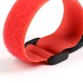 thumbnail image 4 of Attache-câble Canne à Pêche Antidérapante Boucle Inversée Ferme Rouge Accessoires de Support de Canne à Pêche Réutilisables Attaches Auto-Adhésives 20x500mm 80 Pcs, 4 of 5