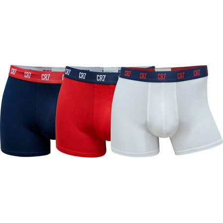 

CR7 Men s 3-Pack Trunks Organic Cotton Blend