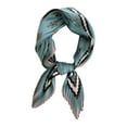 thumbnail image 2 of Awdenio Scarf/Shawl for Women , Pleated Solid Color Small Scarf Female Plain Four Seasons Light Paragraph Silk Scarf Spring Scarf Decorative Scarf Neck On, 2 of 3