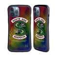 thumbnail image 1 of Head Case Designs Officially Licensed Riverdale South Side Serpents Snake Skin Print Logo Hybrid Case Compatible with Apple iPhone 13 Pro Max, 1 of 7