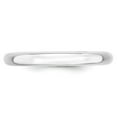 thumbnail image 3 of Primal Gold 14 Karat White Gold 3mm Comfort-Fit Band, 3 of 5