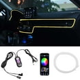 thumbnail image 3 of SHIMELE LED Car Atmosphere Light Strip - USB Powered Interior Neon Light with Music Sync, App Control, and Flexible Installation for Any Vehicle, 3 of 9