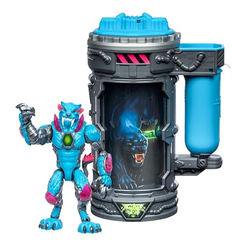 MrBeast Lab Mutators, Mutate The Ultimate Beast Mutators. Realice el experimento y libere una figura de acción icónica de Panther de MrBeast. ¡3 para coleccionar!