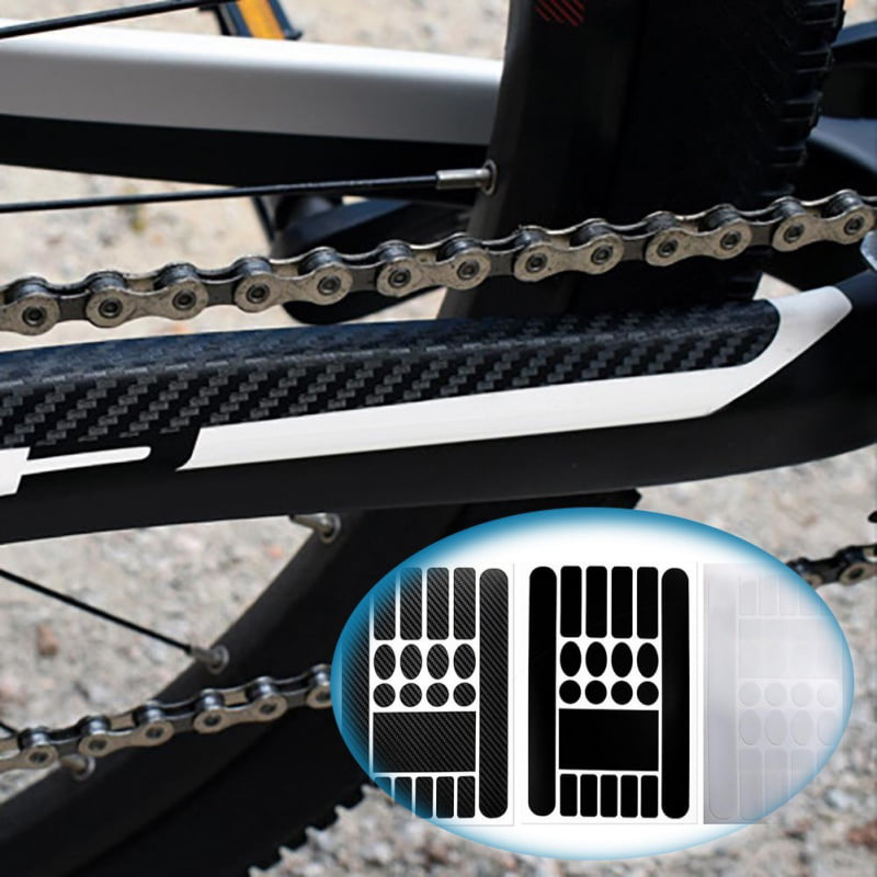 Bike Frame Stickers Bike Chain Protector Tape Sticker Bicycle Poster Guard Cover