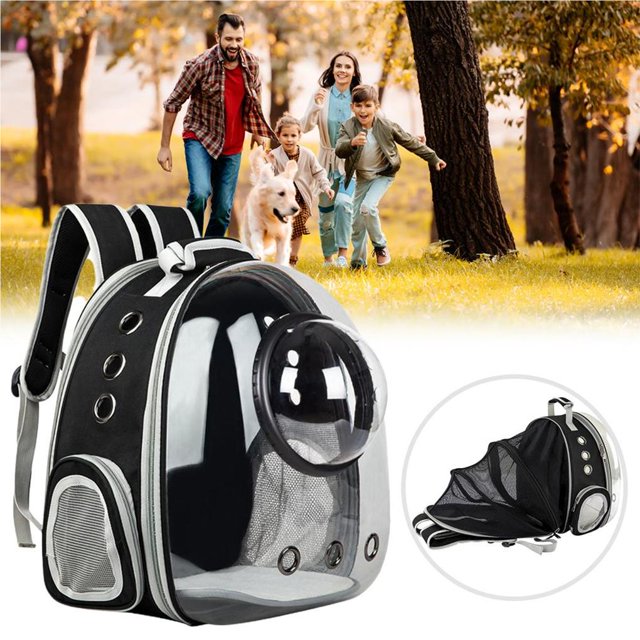 Qarigey extensible para llevar gatos, bolsa para gatos, ligera, transpirable, impermeable, para llevar cápsulas para gatos Mochilas No.6 Qarigey AP007804-03