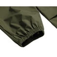 thumbnail image 5 of COOFANDY Men's Rain Suit Lined Rain Jacket with Hood Waterproof Running Rain Suit, 5 of 9