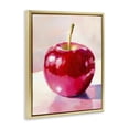 thumbnail image 2 of Stupell Industries Contemporary Shiny Red Apple Reflection Gold Floating Frame Canvas Art, 25 x 31, by The Prints Vibe, 2 of 8