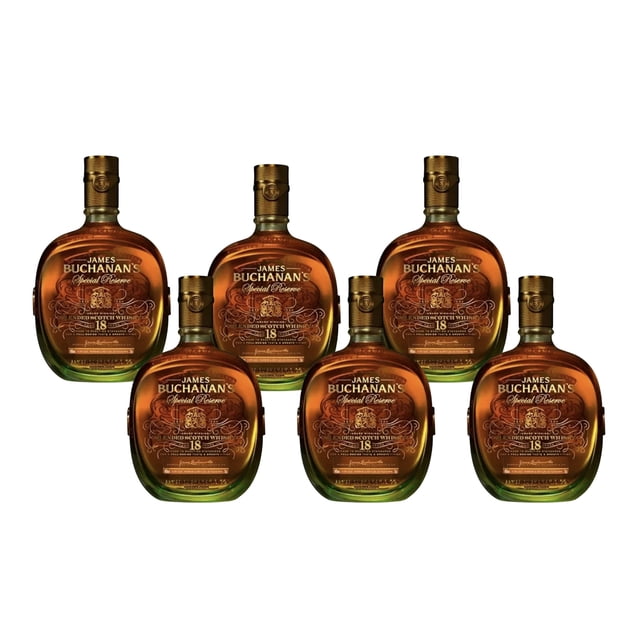 Caja de 6 Whisky Buchanan's 18 años 750 ml
