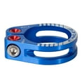 thumbnail image 2 of 2xBike Tija De Sillín Abrazadera Adaptador De Asiento Para Ciclismo Bicicletas Casuales Bicicletas Plegables Azul 31,8 Mm, 2 of 8