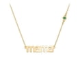 thumbnail image 1 of Collier « Mama' » avec Pierre de Naissance Satellite, 1 of 4