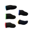 thumbnail image 2 of Controlador de funda para , funda para , pantalla táctil, yemas de los dedos, juego de fibra de carbono, juego de fundas para dedos par 5 piezas, 2 of 7