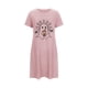 thumbnail image 5 of Camisón corto de talla grande para mujer, camisón de manga corta con estampado de pecho a la moda, camisón para mujer, 5 of 5