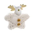 thumbnail image 3 of Teissuly Christmas White Plush Five Pointed Star Bell Doll Puppet Decoration Decoration Christmas Tree Small Pendant Teissuly WER202310166060, 3 of 9