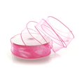 thumbnail image 2 of Ribbon Traditions 1.5" Wired Sheer Organza Ribbon Hot Pink 10 Yards, 2 of 4