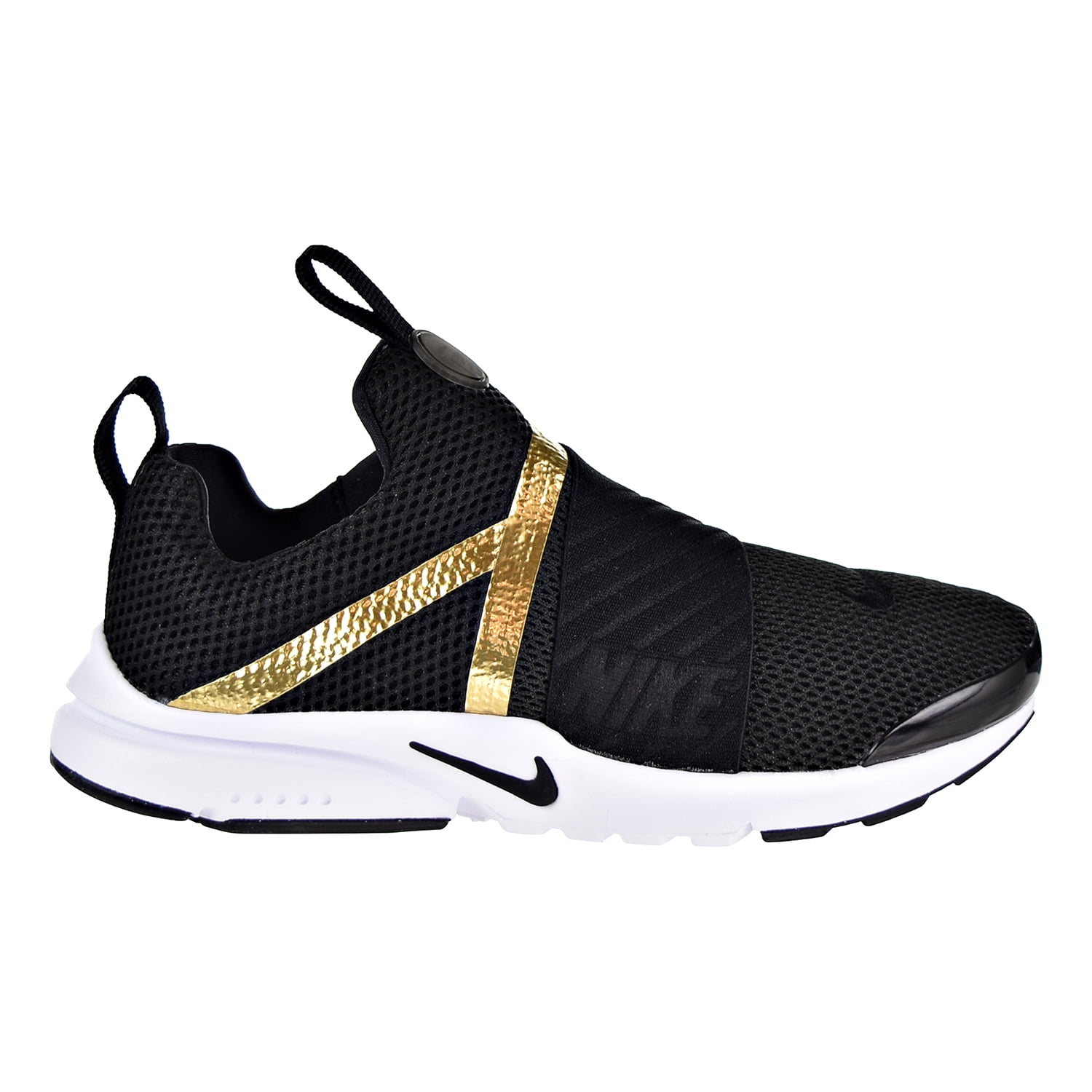 Nike Presto Extreme Big Kid's Shoes Black/Black/Metallic Gold 870022 ...