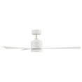 thumbnail image 5 of Lotus 54" Matte White Dimmable LED Smart Ceiling Fan with Remote Control, 5 of 11
