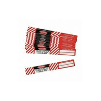 Brady Label,3/4 in x 4 1/2 in,Polyester,PK25 LID-3