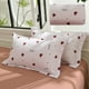 thumbnail image 1 of Fundas de almohada de lana - Pack de 2 grandes 18,89x29,1 pulgadas - Almohadas suaves de algodón transpirable lavables - Multicolor, 1 of 6