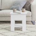 thumbnail image 4 of Mesa de centro Casafoyer blanca de madera fabricada con almacenamiento, 4 of 5