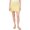 Daffodil, variant on RILEY&RAE Womens Black Stretch Ribbed Pull-on Style Above The Knee Wear To Work Pencil Skirt M