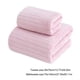 thumbnail image 3 of Juego de toallas de baño y faciales 100% poliéster de secado rápido para gimnasio y spa (rosa), 3 of 7