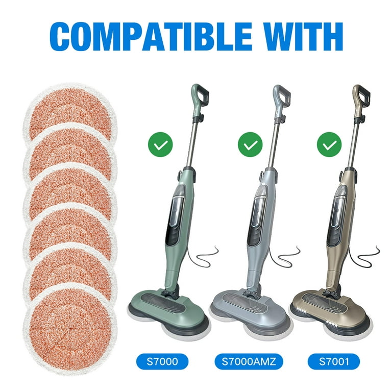 Revitalize Your Floors With All-in-one Cleaning Mop Pads - Compatible With  Shark S7000amz S7001 S6002eu T2 Steam Mop! - Temu