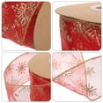 thumbnail image 2 of 1 rollo de cinta decorativa para fiesta de Navidad, manualidades navideñas, cinta para envolver Diy, 2 of 7
