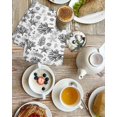 thumbnail image 4 of Black Coastal Kitchen Dish Towels for Drying Dishes Set of 4, Coral Starfish Seaside Summer Beach Waffle Weave Microfiber Hand Tea Bathroom Towels Quick Dry & Absorbent Towel 15.7x23.6, 4 of 7