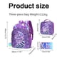 thumbnail image 1 of Conjunto de mochilas para niños 3 en 1, mochila con lentejuelas de sirena para niñas, con bolsa para el almuerzo, estuche para lápices para la escuela, viajes al aire libre, Camping, Picnic, 1 of 9
