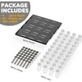 thumbnail image 5 of SpaceAid Spice Drawer Organizer with 44 Spice Jars, 4-Tier, 20.25" W x 17.5" D, Black, 5 of 5