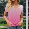 thumbnail image 4 of Womens Tops Short Sleeve Casual T Shirts Womens Tie Dye Tshirt T Shirts for Women, 4 of 5