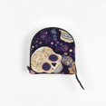 thumbnail image 6 of LNWH Skulls Flowers Pattern Dog Carrier Bag, Pet Dog Carrier Purse Foldable Waterproof Pet Tote Bag for Cat and Small Dog, 6 of 8