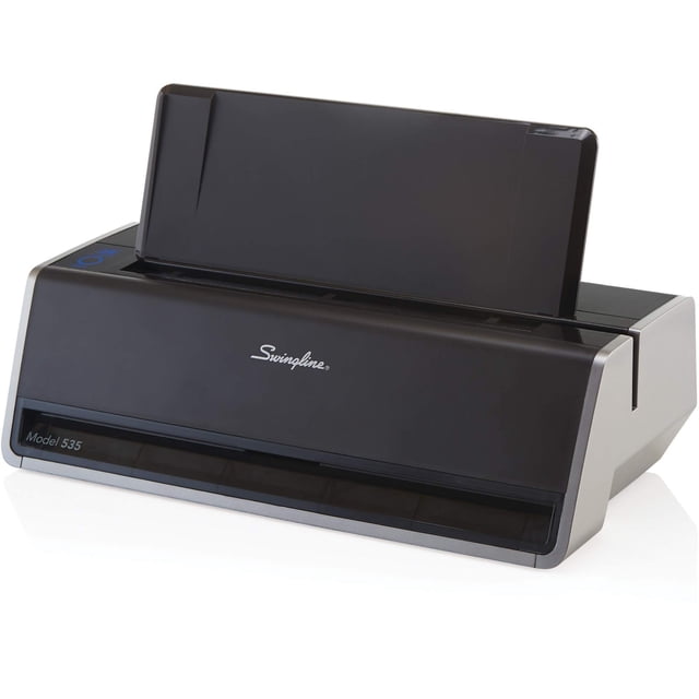 Perforadora eléctrica Swingline, 3 orificios, capacidad para 28 hojas
