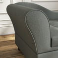 thumbnail image 7 of Dog Bed PawHut Pet Sofa, Dog Couch, Elevated Pet Bed for Small and Medium Dogs, with Hidden Storage, Soft Tufted Cushion, Gray,Large Dog Bed, 7 of 7
