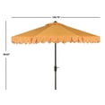 thumbnail image 6 of Safavieh Elegant 9' Market Auto Tilt Patio Umbrella, Yellow/White, 6 of 7