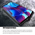 thumbnail image 3 of Hotpom Screen Protector for Motorola Moto G Pure - Clear, Case-Friendly Tempered Glass, 2 Pack, 3 of 7