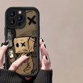 thumbnail image 3 of Cartoon Man Silicone Phone Case for iPhone 15/14/13/12/11 Plus/Pro/ProMax/XR/XSMax/XS/7/8Plus - Full Coverage Protective TPU Cover with High-Color Design, 3 of 5