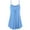 Sky Blue, variant on Aloohaidyvio Tops for Women,Women Summer Loose Button V Neck Cami Tank Tops Vest Blouse