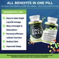 Zinc Maxx Maximum Zinc Gluconate 50 mg per dose 100 Day Supply High Potency & Absorbance