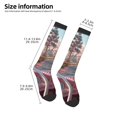 thumbnail image 2 of Cauagu Vintage Pink Drive View Print Women's Men's Ankle Socks 1-pack Casual Athletic Socks for Unisex Adult Moisture-Wicking Socks for Daily Wear/Running/Sport, 2 of 8