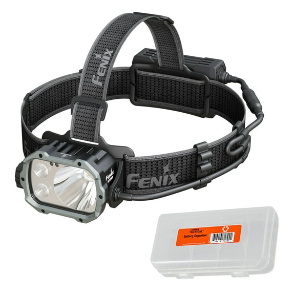 Fenix HP35R 4000 Lumen USB-C Rechargeable Headlamp   LumenTac Organizer