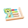 thumbnail image 3 of Animal Clock Abacus Toy, Montessori Educational Counting Toy, Learning Skill Toy, Cartoon Math Learning Toy for Kids, Preschool Tiger, 3 of 8