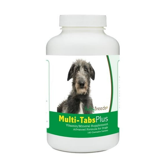 Healthy Breeds 840235182009 Scottish Deerhound Multi-Tabs Plus Chewable Tablets - 180 Count