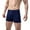 Dark Blue, variant on Sngxgn Men's Breathable Boxer Briefs Underwear(Grey,XXXXL)