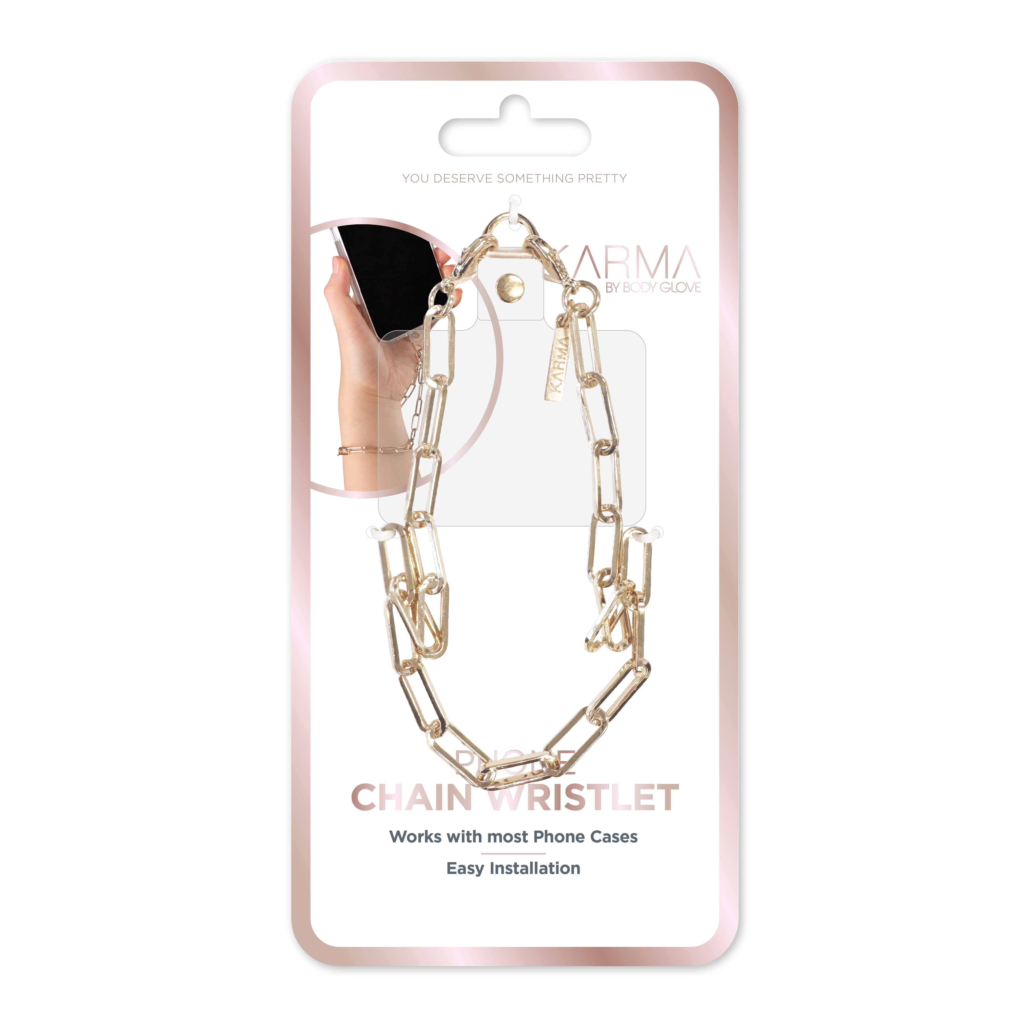 Karma by Body Glove Phone Chain Wristlet - Gold