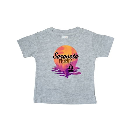 

Inktastic Sarasota Florida Beach Trip Gift Baby Girl T-Shirt
